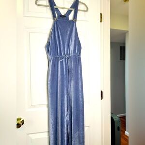 NWT Chocolate Overall Romper Med